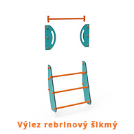 VZ - výlez rebrinový šikmý